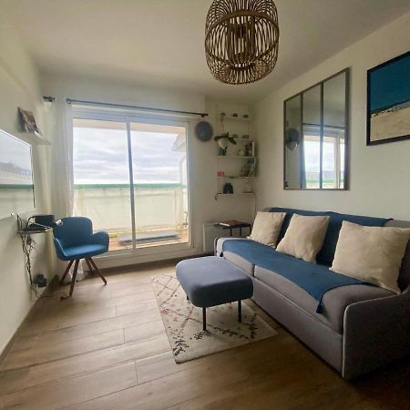 Vue Mer L'Aiglon T2 Balcon Parking Prive Wimereux Exteriör bild