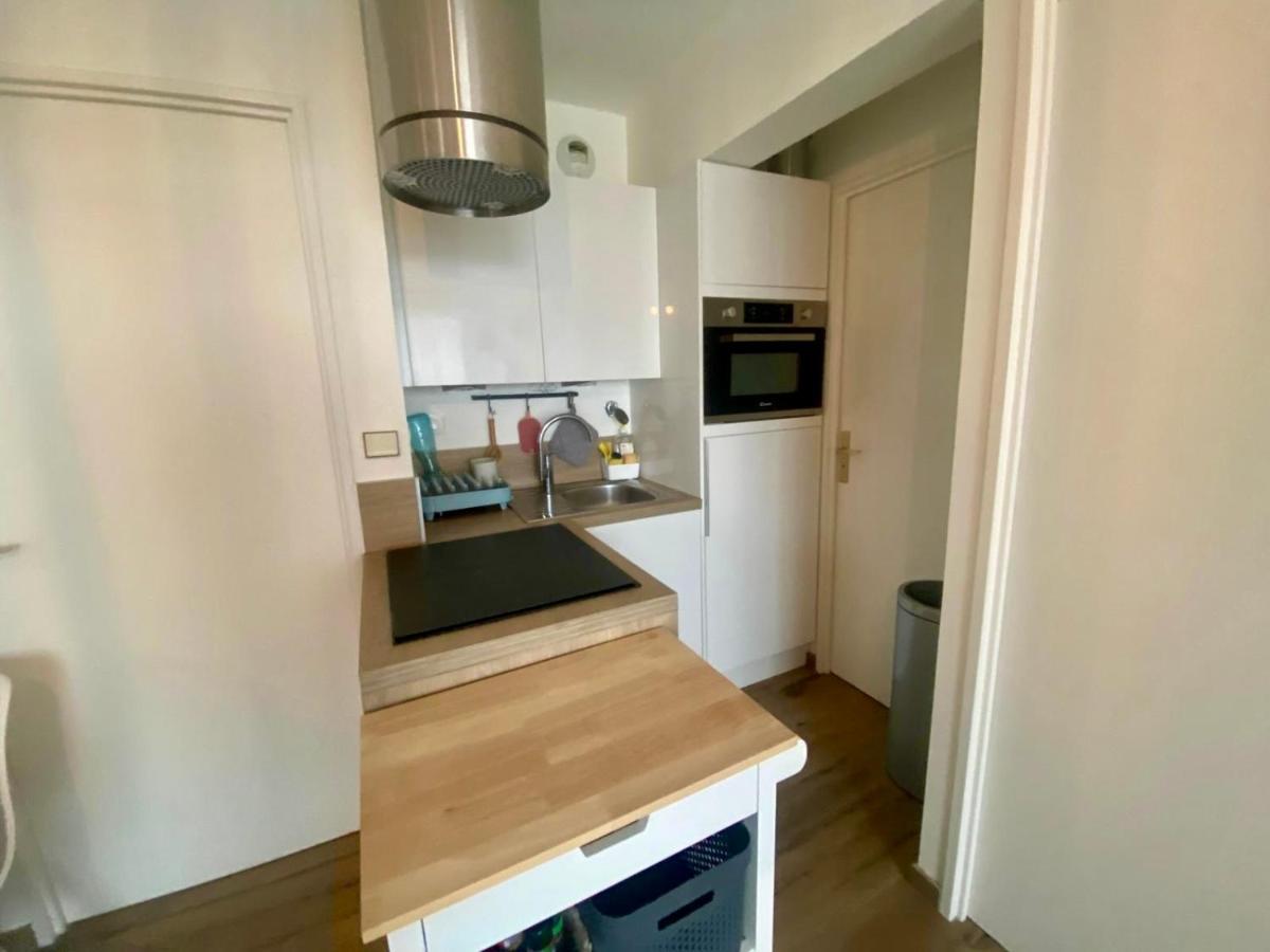 Vue Mer L'Aiglon T2 Balcon Parking Prive Wimereux Exteriör bild
