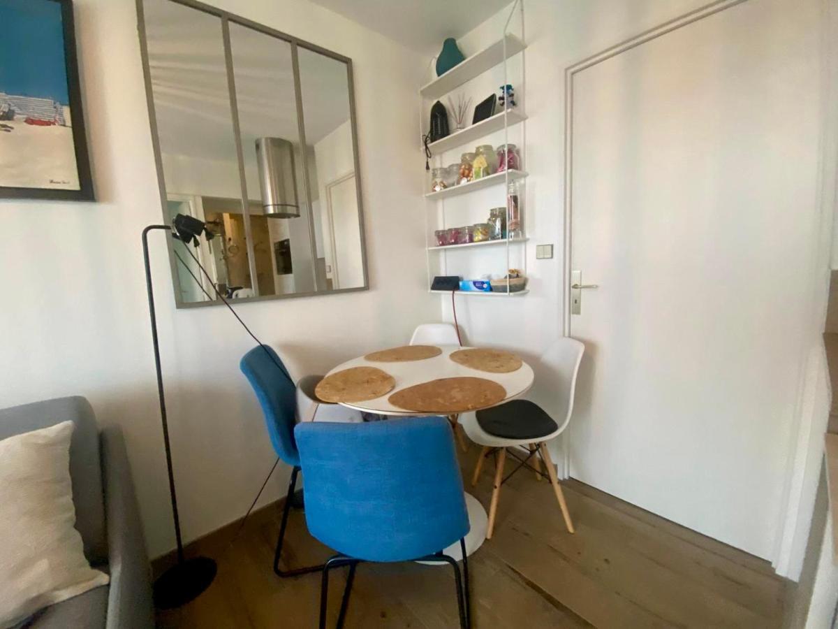 Vue Mer L'Aiglon T2 Balcon Parking Prive Wimereux Exteriör bild